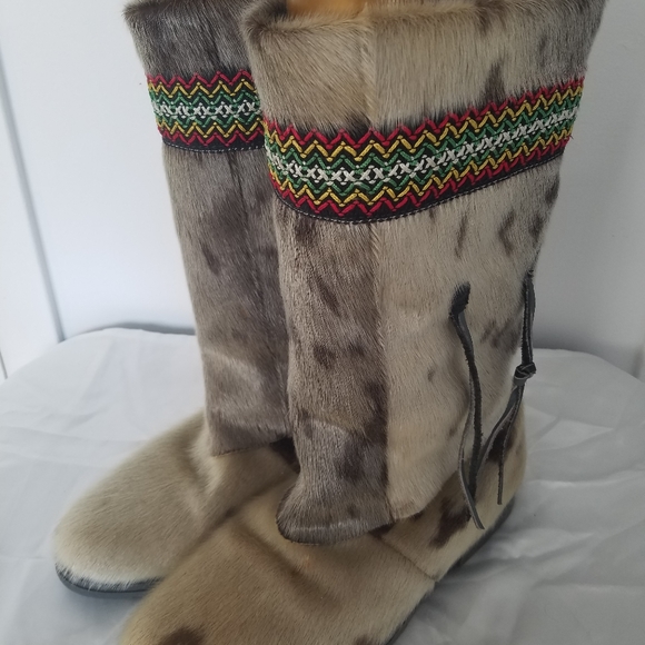 Sealskin boots vintage - Picture 1 of 7